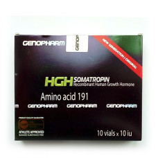HGH Somatropin 10 флаконов по 10 iu