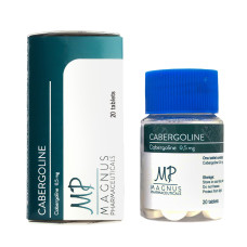 Cabergoline 20 таб. (0,5 мг/1 таб.)